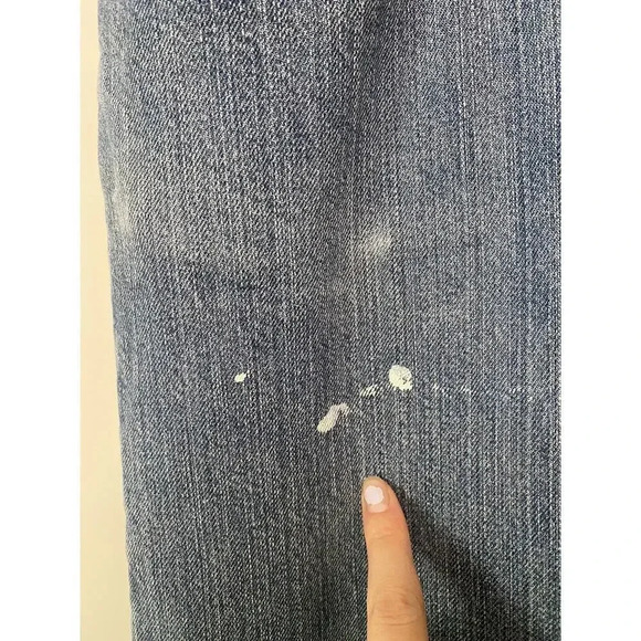 Carhartt Women’s Straight Leg Denim Jeans Size 8x30 Flawed Workwear Carpenter - Picture 3 of 9